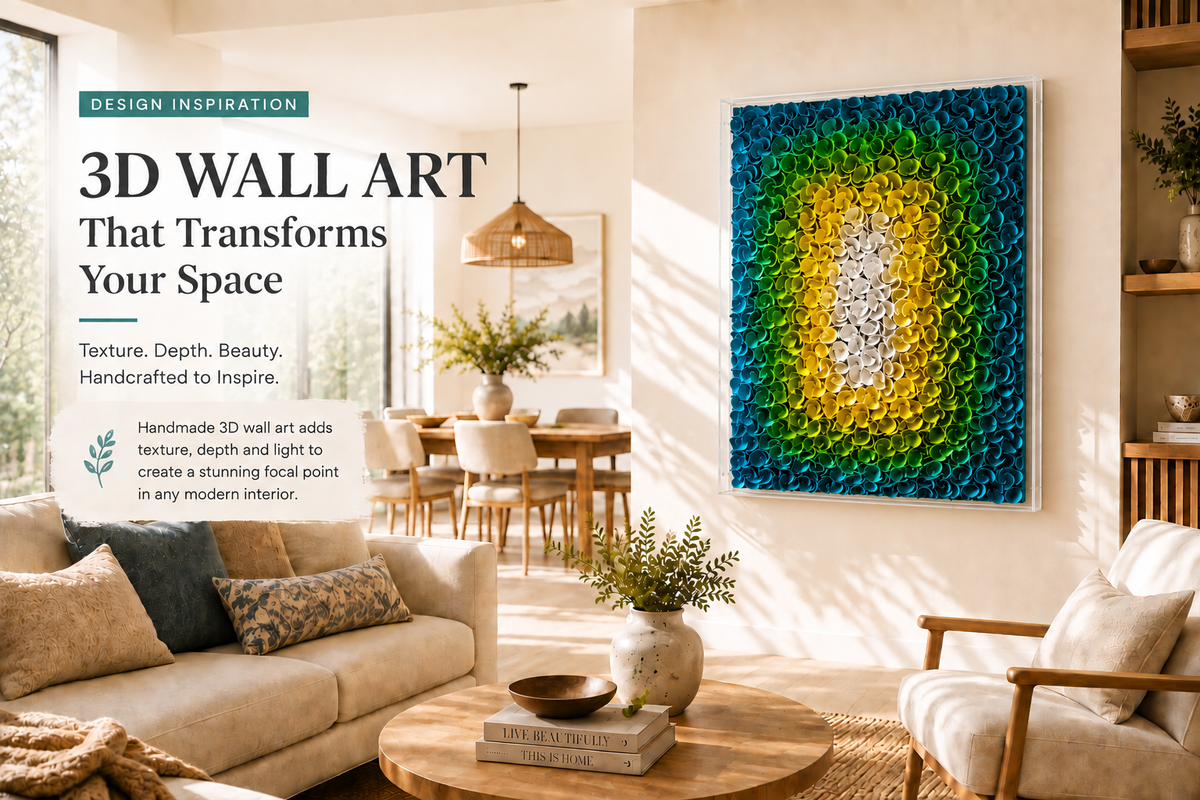 Why 3D Wall Art Is Becoming a Statement Piece in Modern Interiors