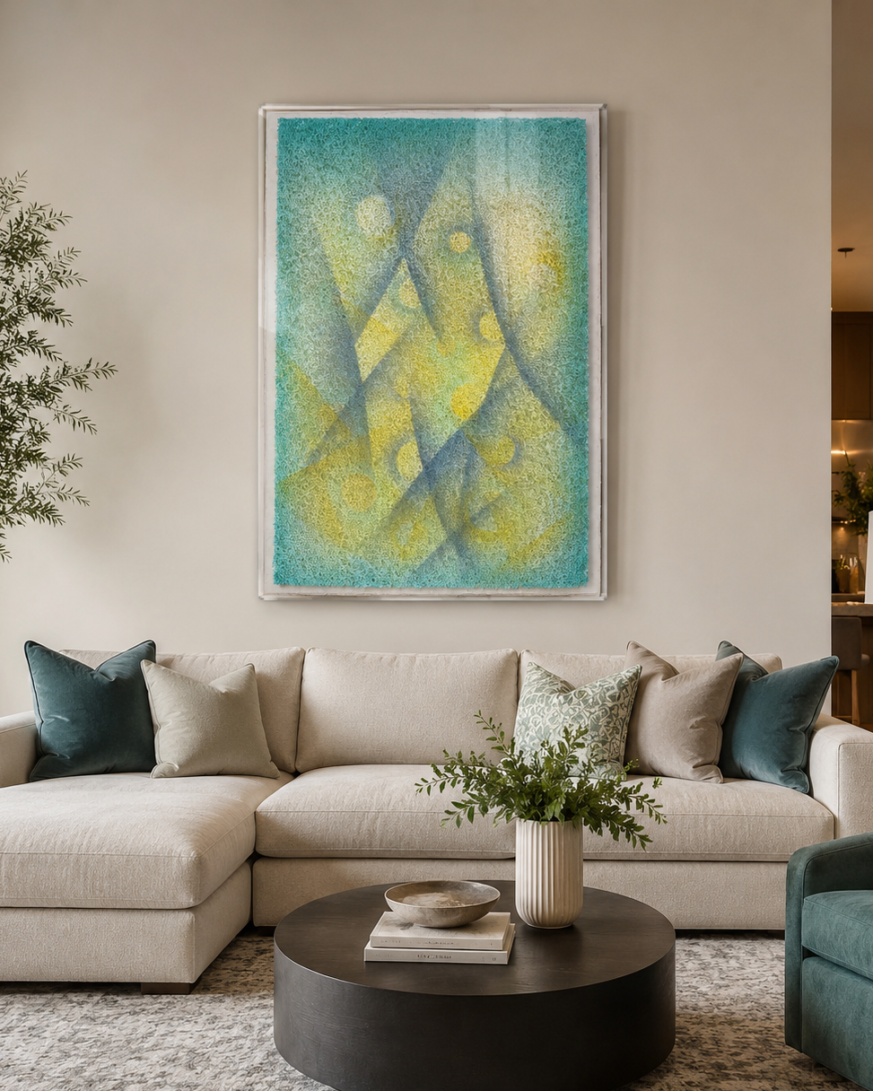 Handmade EVA 3D Textured Wall Art – Modern Abstract Sculptural Wall Art