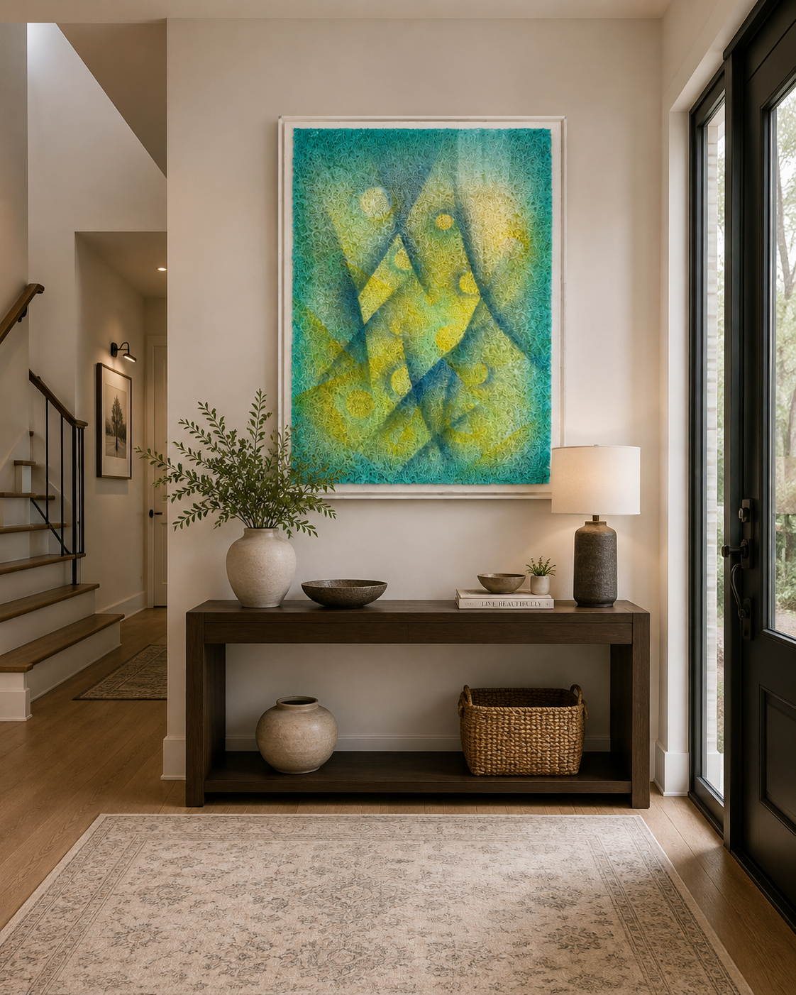 Handmade EVA 3D Textured Wall Art – Modern Abstract Sculptural Wall Art