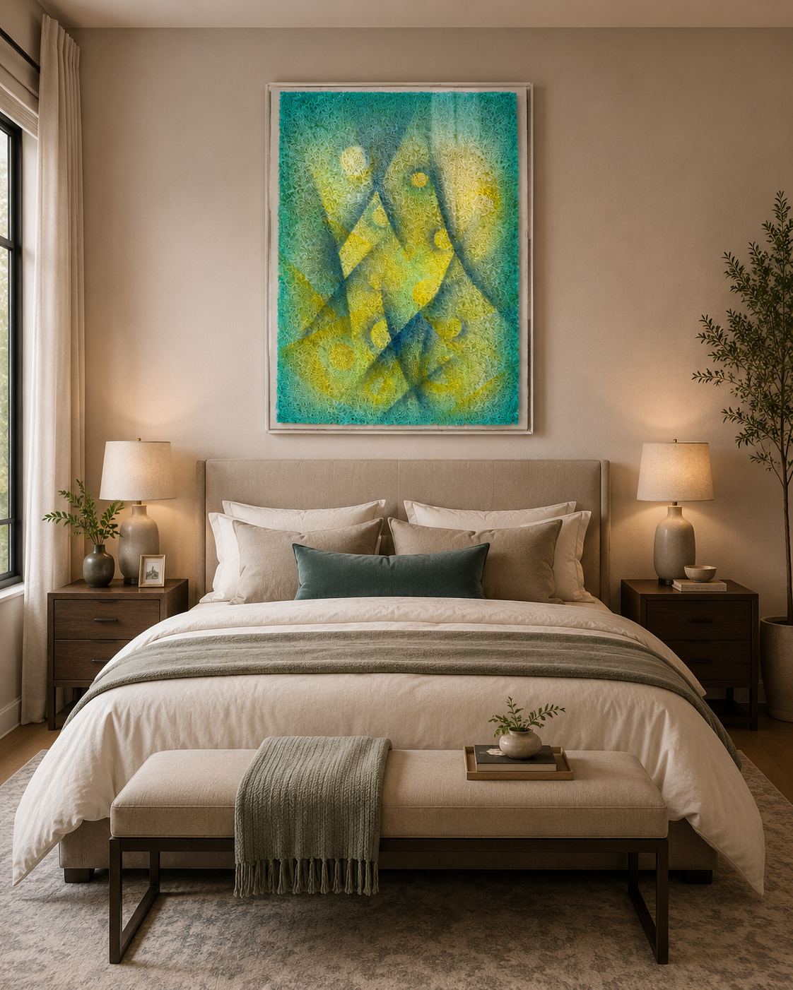 Handmade EVA 3D Textured Wall Art – Modern Abstract Sculptural Wall Art