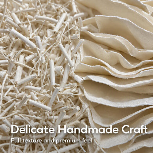 Handmade 3D Textured Wall Art Paper Sculpture Modern Abstract Wall Decor