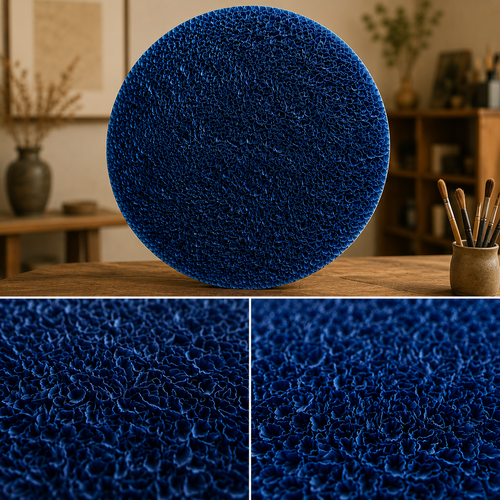 Ocean Rhythm – Handcrafted Textured Paper Wall Art
